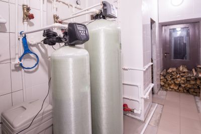 Water Softener System Installation Site